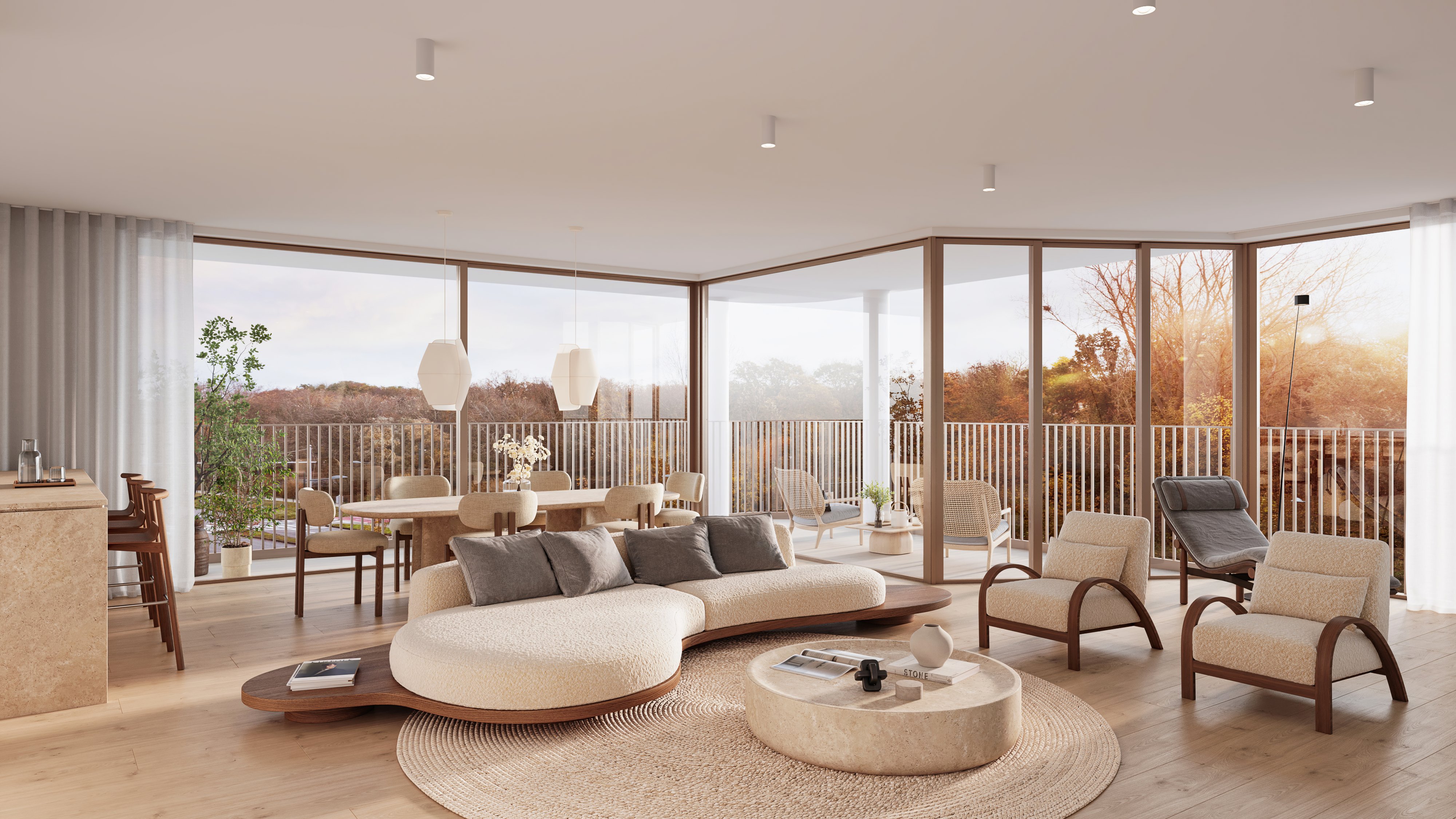 Penthouses in Brussel