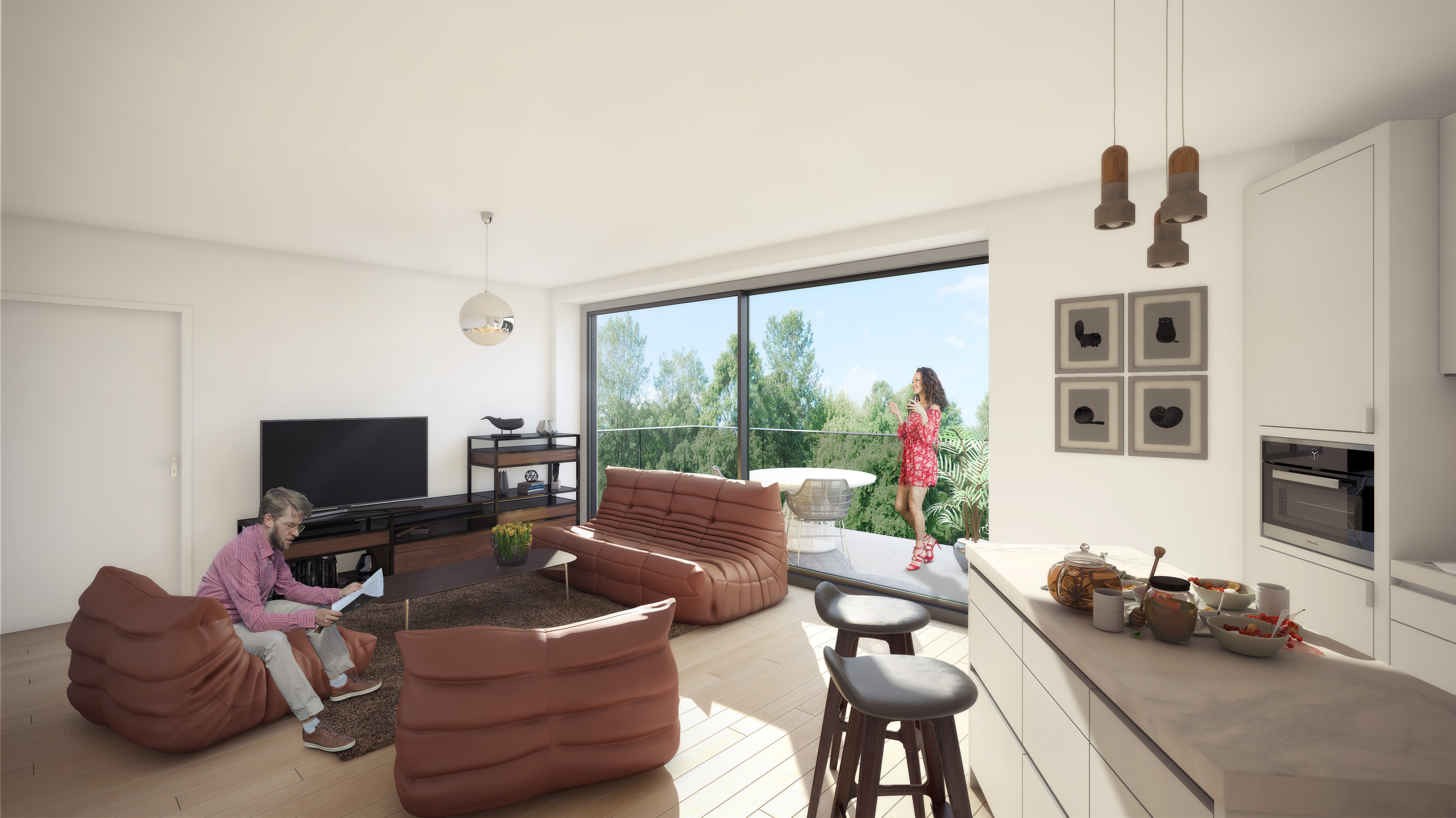 leefruimte Residentie Schuman Urbicoon
