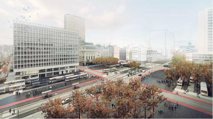 Operaplein in transformatie