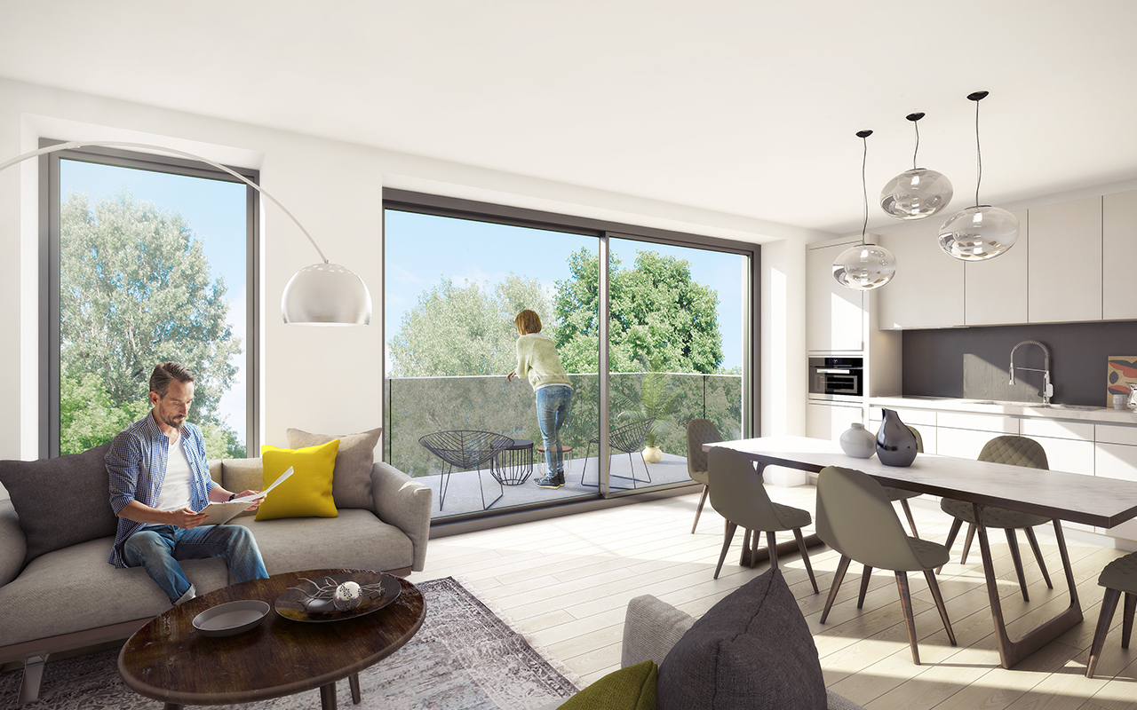 Residentie Schuman Urbicoon