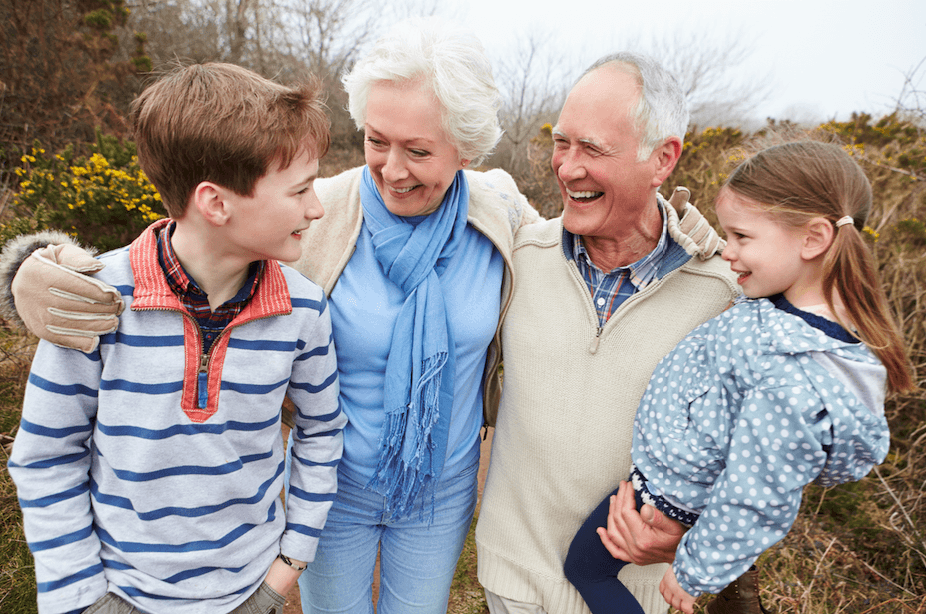 Grootouders schenken hun vermogen aan kleinkinderen